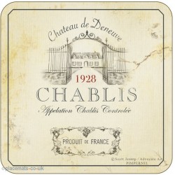 Pimpernel Vin de France Chablis Coasters