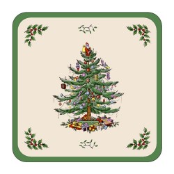 Pimpernel Christmas Tree Coasters
