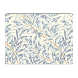 Cream and Blue Pimpernel Willow Boughs Pimpernel Placemats floral design
