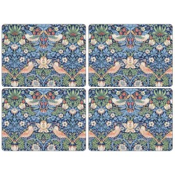 Pimpernel Strawberry Thief Blue UK Large Tablemats