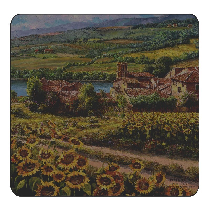 Plymouth Pottery Tuscan Twilight Coasters