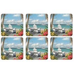 Pimpernel In the Sunshine drinks coasters