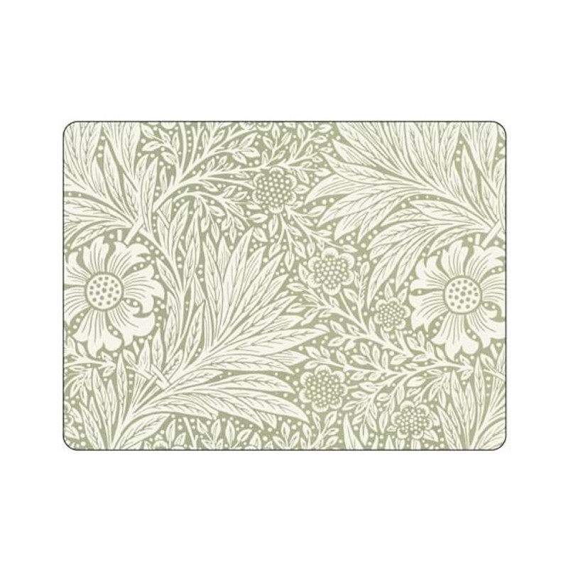 Floral Design Morris Marigold Green Pimpernel Placemats