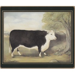 Lady Clare Traditional Naive Animals Placemats - Bull