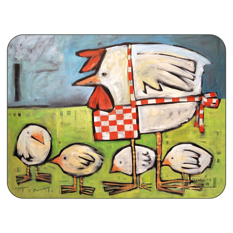 Plymouth Pottery Mother Hen placemats
