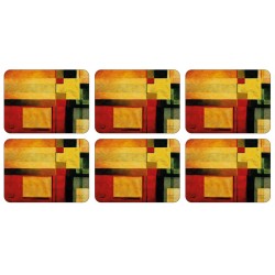 Plymouth Pottery Radiance set of 5 6 tablemats