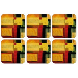 Radiance drinks coasters set by Plymouth Pottery