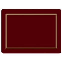 Pimpernel Classic Burgundy placemats - single mat