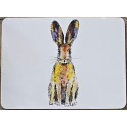 Rabbit design melamine table placemats by Toasted Crumpet