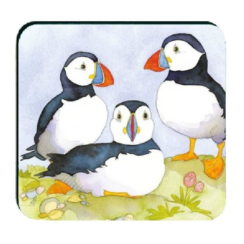 Emma Puffins Assorted coasters